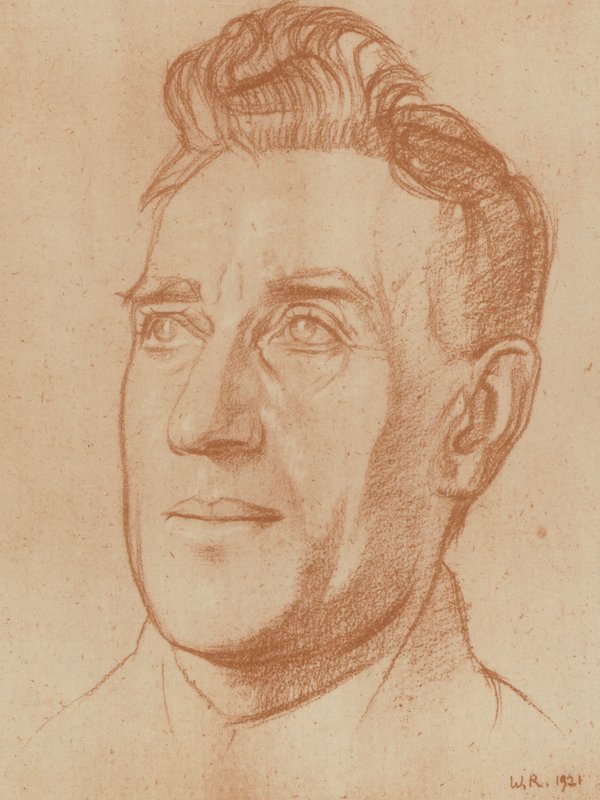 W H Davies（平版） 作者 威廉（继）罗森斯坦
