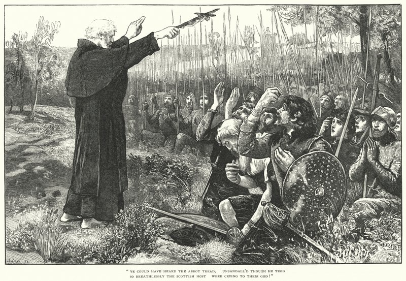 The Battle Of Bannockburn (engraving) 作者 威廉（之后）小