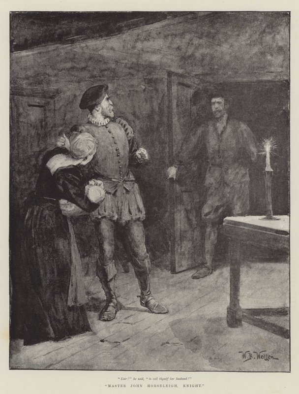 骑士John Horseleigh大师 作者 威廉·巴恩斯（William Barnes）羊毛