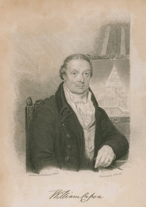 威廉·卡彭（William Capon），他的建筑师和风景画家，他的公爵和约克公爵 作者 威廉·卡彭