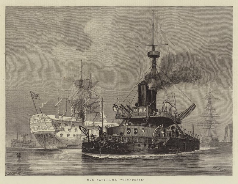 我们的海军，HMS Thunderer 作者 威廉·爱德华·阿特金斯