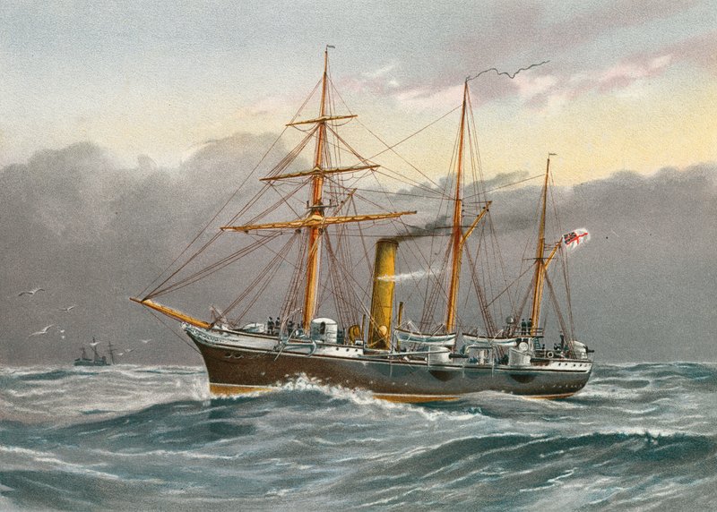 HMS Nymphe（拆迁） 作者 威廉·弗雷德里克·米切尔
