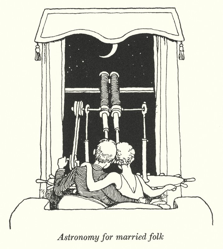 Astronomy for married folk (litho) 作者 威廉·希思·罗宾逊