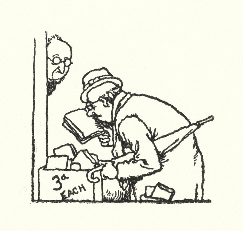 Browsing (litho) 作者 威廉·希思·罗宾逊