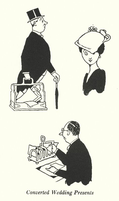 改造后的结婚礼物（平版印刷 作者 威廉·希思·罗宾逊