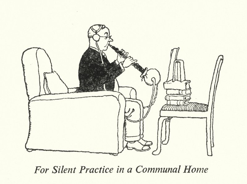 For Silent Practice in a Communal Home (litho) 作者 威廉·希思·罗宾逊