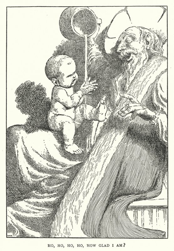 Ho, ho, ho, ho, how glad I am? (litho) 作者 威廉·希思·罗宾逊