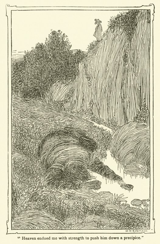唐吉诃德的插图（石版画） 作者 威廉·希思·罗宾逊