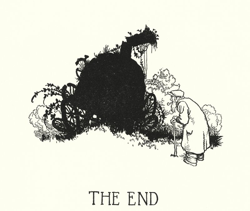 W Heath Robinson 的铁路 Ribaldry 插图（石版画） 作者 威廉·希思·罗宾逊