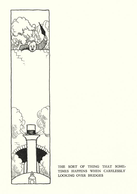 Illustration for Railway Ribaldry by W Heath Robinson (litho) 作者 威廉·希思·罗宾逊