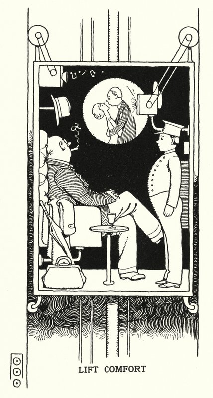 Life Comfort (litho) 作者 威廉·希思·罗宾逊
