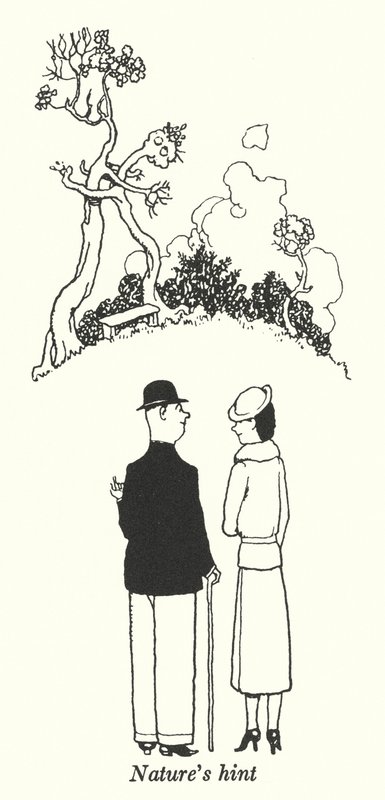 自然的暗示（石版画） 作者 威廉·希思·罗宾逊