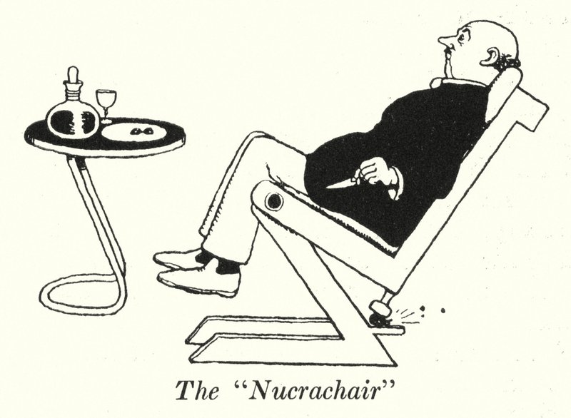 The "Nucrachair" (litho) 作者 威廉·希思·罗宾逊