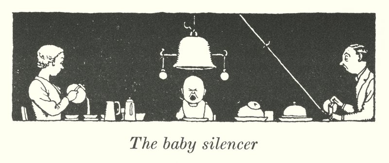 The baby silencer (litho) 作者 威廉·希思·罗宾逊
