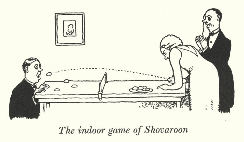 室内游戏Shovaroon (litho) 作者 威廉·希思·罗宾逊