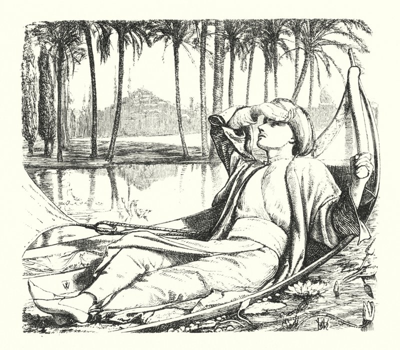 一千零一夜的回忆（版画） 作者 威廉·亨利（之后）亨特