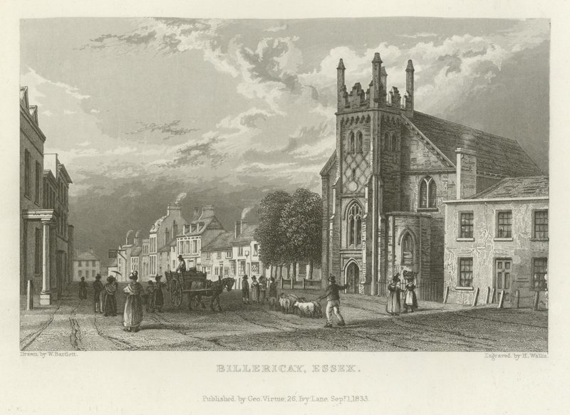 Billericay，艾塞克斯 作者 威廉·亨利·巴特利特