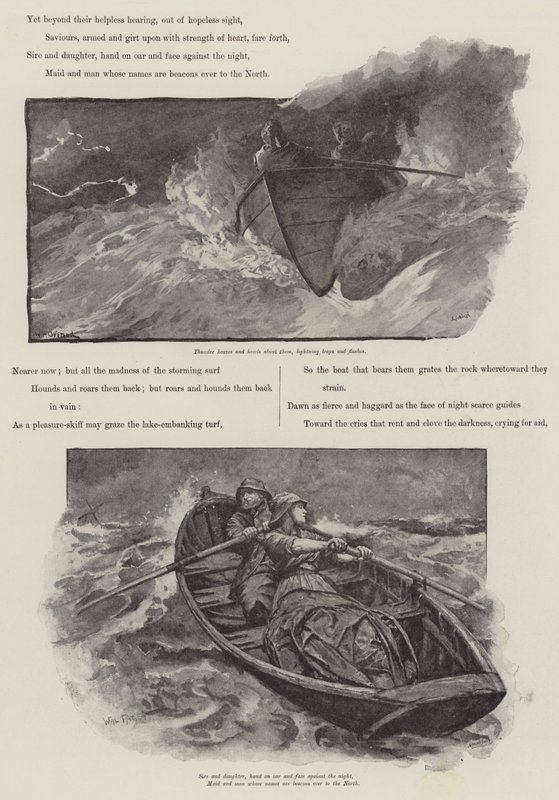 Grace Swling，AC Swinburne 作者 威廉·海沙姆·奥弗兰德