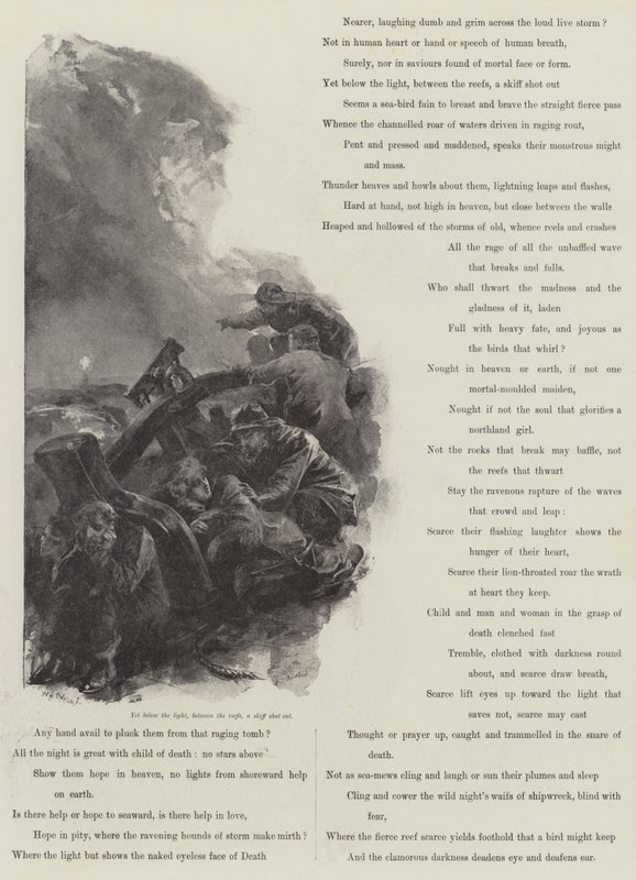 Grace Swling，AC Swinburne 作者 威廉·海沙姆·奥弗兰德
