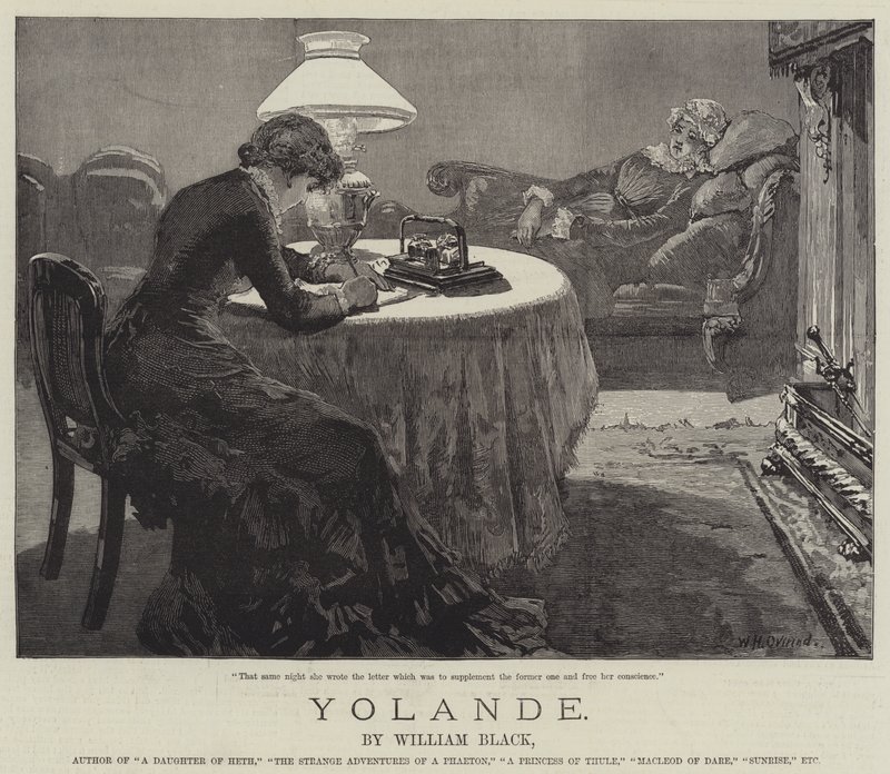 Yolande，William Black 作者 威廉·海沙姆·奥弗兰德