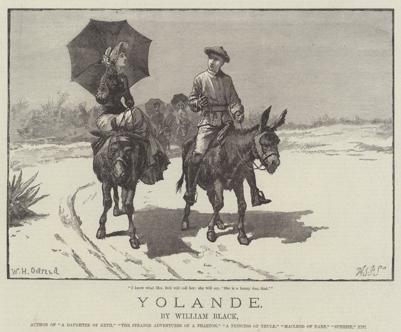 Yolande，William Black 作者 威廉·海沙姆·奥弗兰德