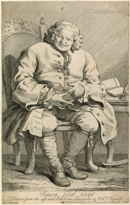 Simon Lord Lovat 作者 威廉·霍加斯