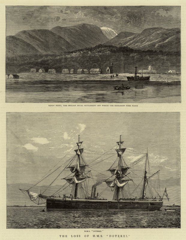 HMS Doterel的丧失 作者 威廉·莱昂内尔·威利