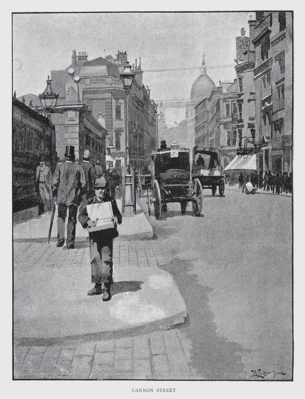 Cannon Street (litho) 作者 威廉·卢克