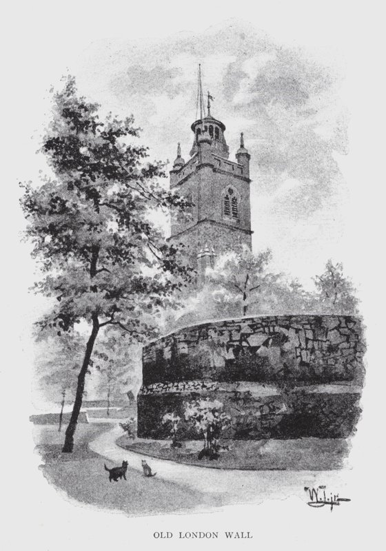 Old London Wall (litho) 作者 威廉·卢克