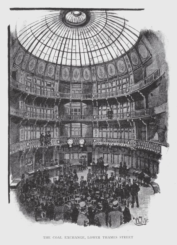 The Coal Exchange, Lower Thames Street (litho) 作者 威廉·卢克
