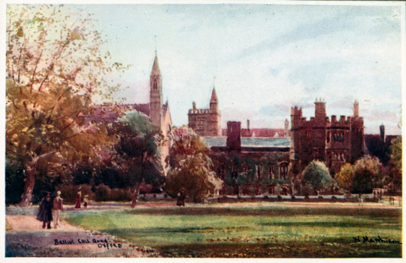 Balliol College，Quad 作者 威廉·马蒂森