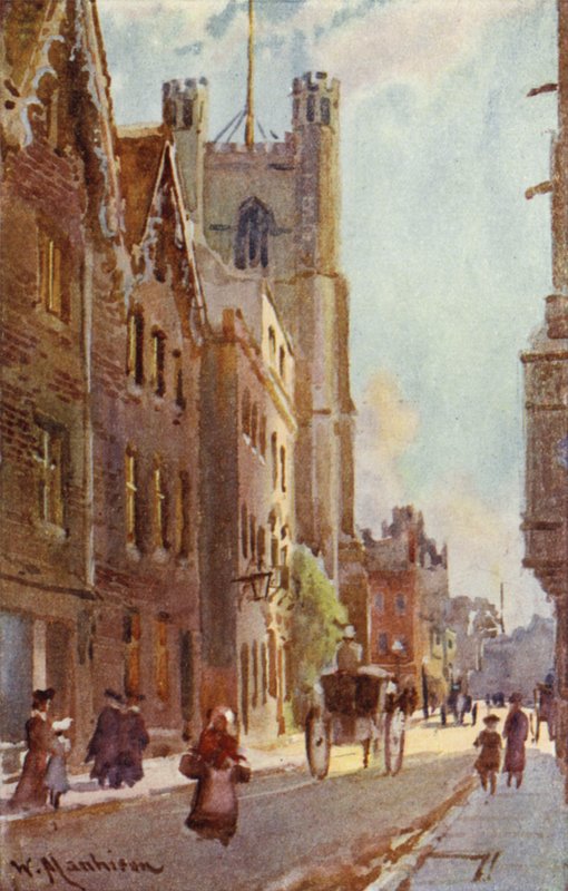 Great St Marys，来自Trinity Street 作者 威廉·马蒂森