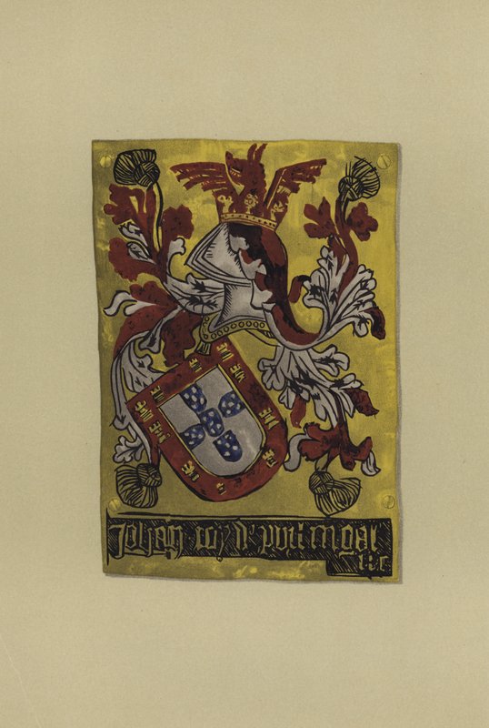 约翰二世，葡萄牙国王，1482-c 1484和1488-1495（chromolitho） 作者 威廉·圣约翰·霍普