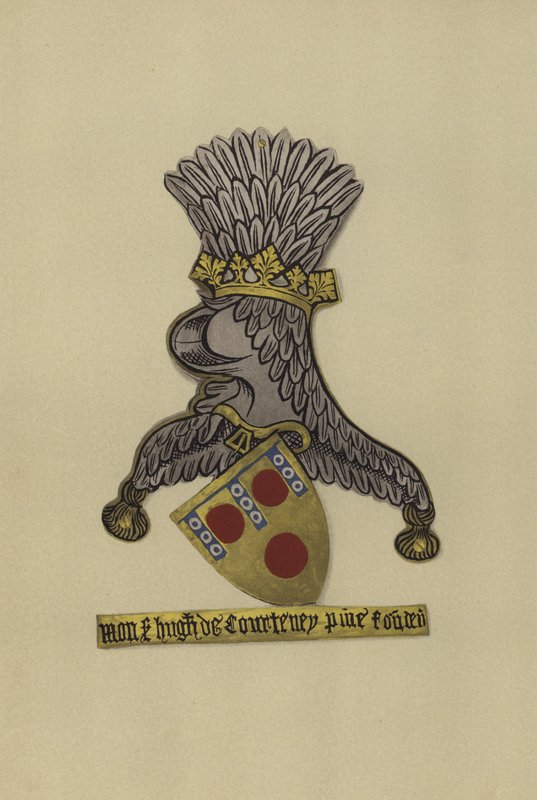 Hugh Courtenay爵士，1348-1349（chromolitho） 作者 威廉·圣约翰·霍普