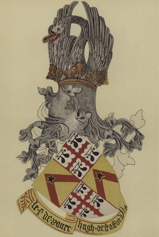 休斯塔福德爵士，Bourchier领主，1418年或19-1420年（chromolitho） 作者 威廉·圣约翰·霍普