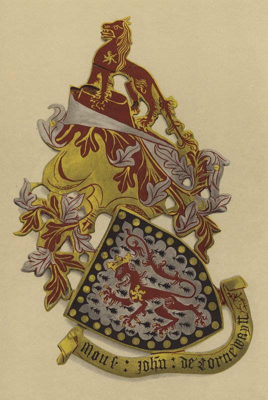 约翰康沃尔爵士，领主Fanhope，1409-10-1443（chromolitho） 作者 威廉·圣约翰·霍普