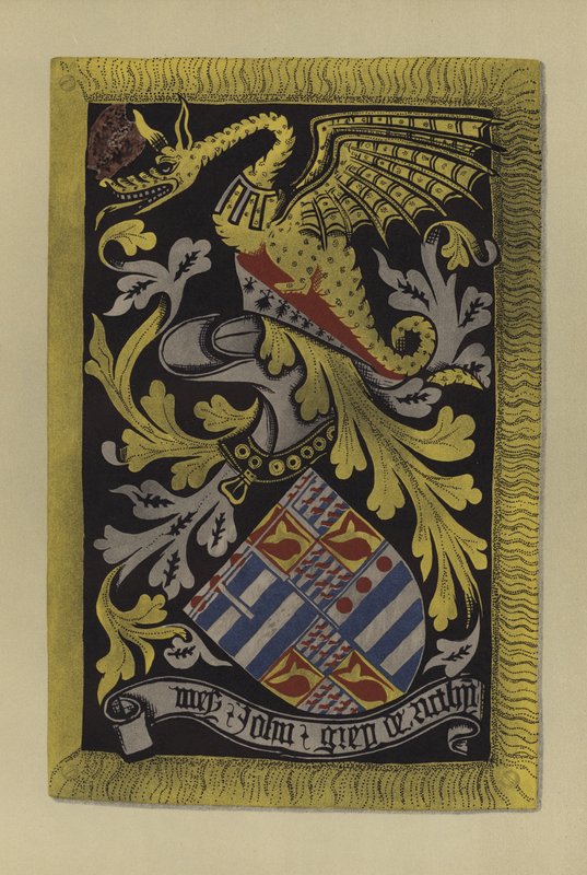 Ruthin的约翰格雷爵士，1436-1439（chromolitho） 作者 威廉·圣约翰·霍普