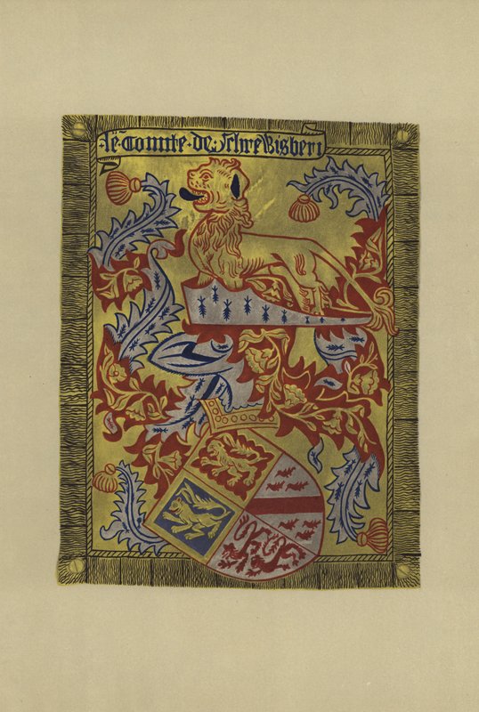 约翰·塔尔博特爵士，什鲁斯伯里伯爵和沃特福德伯爵，1424-1453（chromolitho） 作者 威廉·圣约翰·霍普
