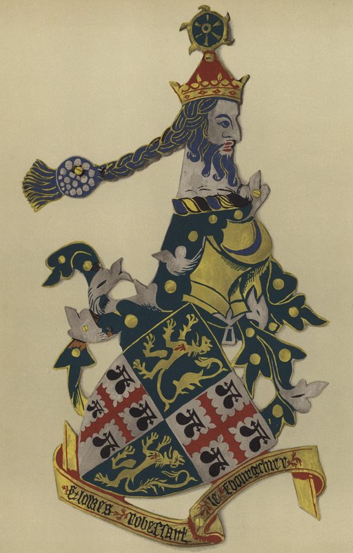 路易斯罗伯萨爵士，Bourchier领主，1421-1431（chromolitho） 作者 威廉·圣约翰·霍普