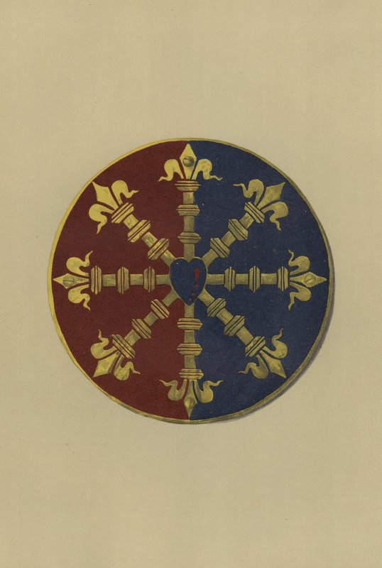 拉尔夫·巴塞特爵士，德雷顿领主巴塞特，1368-1390（chromolitho） 作者 威廉·圣约翰·霍普