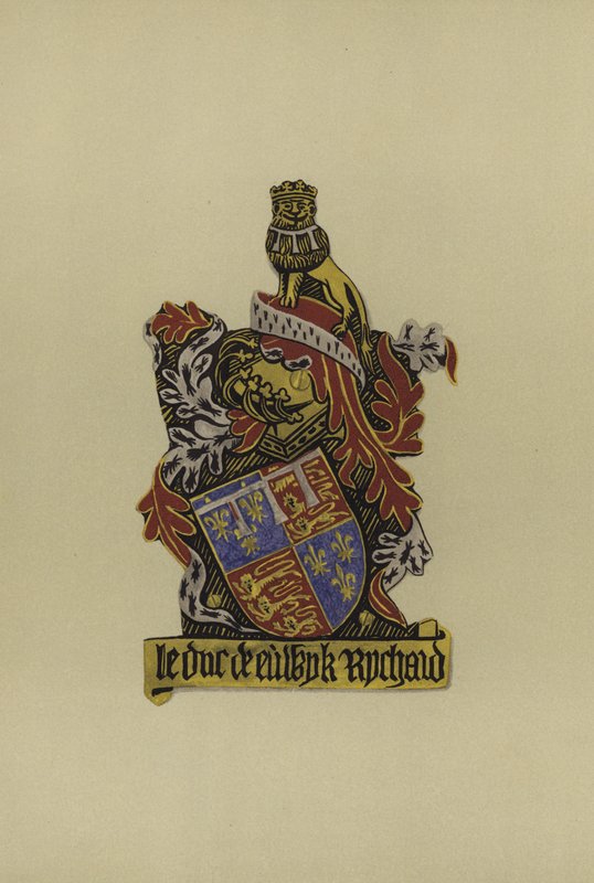 约克公爵Richard Plantagenet，1475-1483（chromolitho） 作者 威廉·圣约翰·霍普