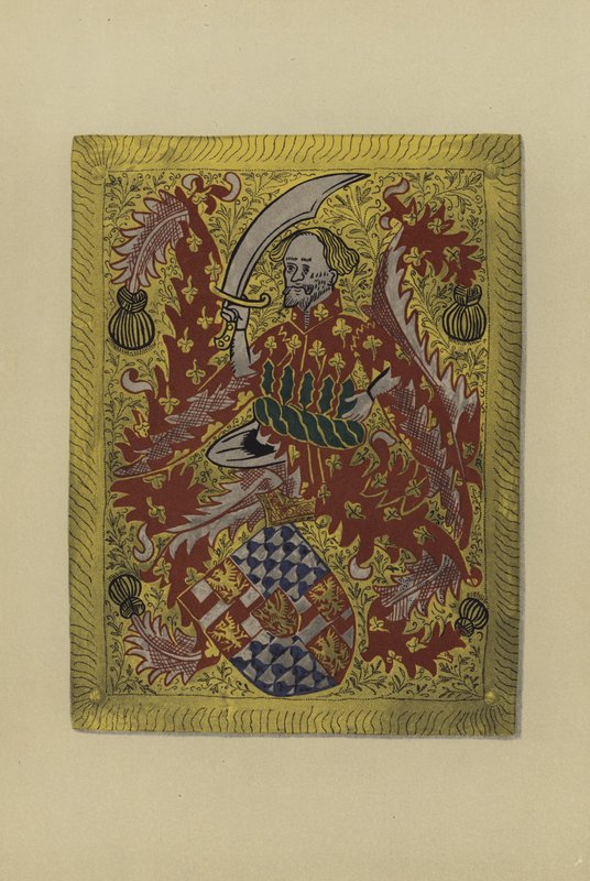 Sir Richard Wydville，阁下里弗斯，1450-1469（chromolitho） 作者 威廉·圣约翰·霍普