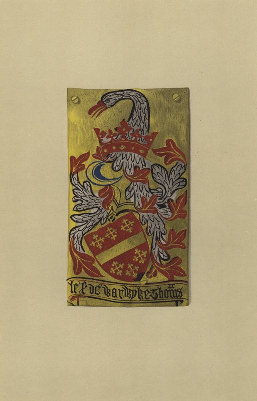 沃里克伯爵Thomas Beauchamp爵士，1373-1401（chromolitho） 作者 威廉·圣约翰·霍普