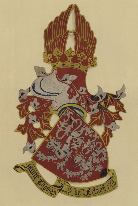 托马斯费尔顿爵士，1381-1381（chromolitho） 作者 威廉·圣约翰·霍普