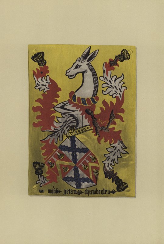 William Chamberlayne爵士，1461-1463（chromolitho） 作者 威廉·圣约翰·霍普