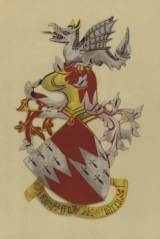 William Fitzwaryn爵士，电话：1360-1361（chromolitho） 作者 威廉·圣约翰·霍普