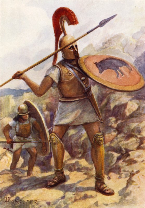 Servius Tullius军队中的Hoplite 作者 在阿米迪·福里斯特