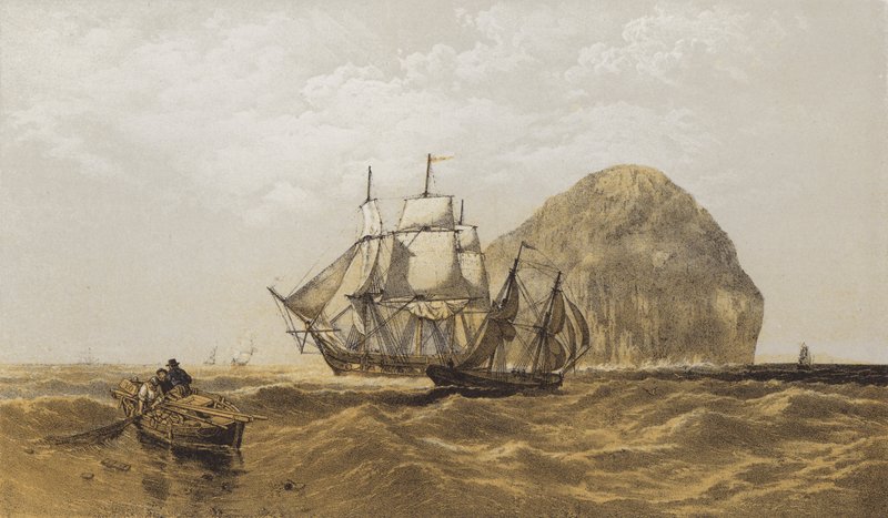 Ailsa Craig（chromolitho） 作者 在C. Stanfield之后