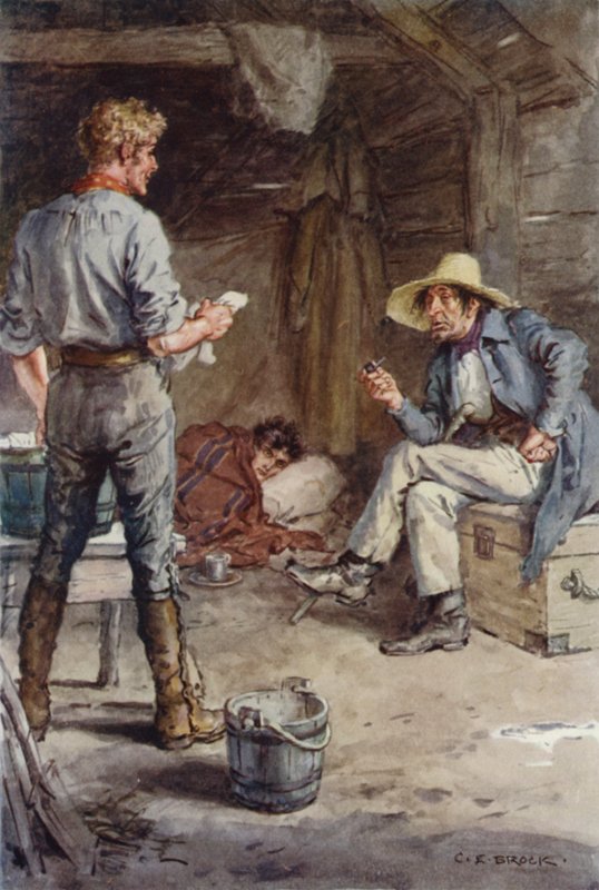 Martin Chuzzlewit的插图 作者 在Charles Edmund Brock之后