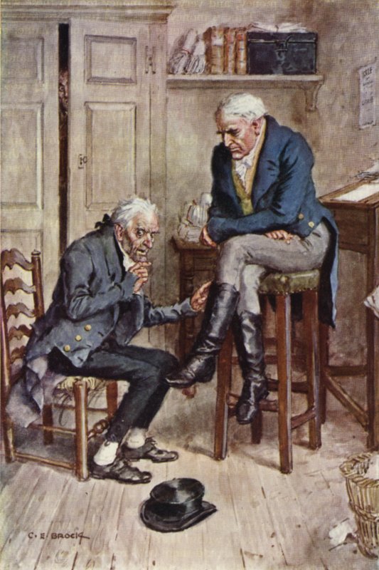 尼古拉斯尼克莱比的插图 作者 在Charles Edmund Brock之后